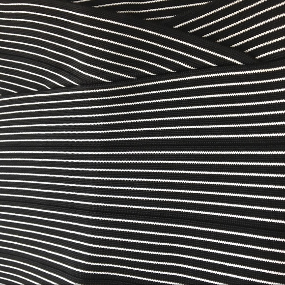 BCBGMaxAzria | Alisa Striped Bandage Mini Skirt - Picture 4 of 9